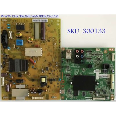 KIT DE TARJETAS PARA TV TOSHIBA / MAIN 461C7751L01 / VTV-L50625 REV:1 / FUENTE PK101W0350I / FSP107-3FS03 / PANEL V500HJ1-ME1 / MODELO 50L3400U